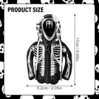 Hxouse Skull Gear Shift Hoodie - Easy To Put   Remove Shifter Hoodie With