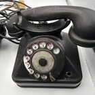 Lot 2 Land Line Vintage Bell System Western Electric F1 Rotary Telephones As Is