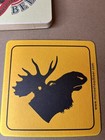 Moosehead Canadian Lager Lot Of 12 Beer Coasters 4  X 4  New Man Cave Barware