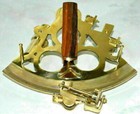 Vintage Brass Handmade Nautical Sextant Ship Working Navigation Instrument