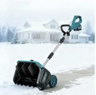 Cordless Snow Shovel With Wheels  17-inch Brushless Motor Electric Snow Blower 