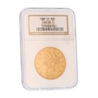 1882-cc  20 Liberty Head Double Eagle Gold Coin Ngc Au 50 Us Coin