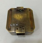 Men Gift Antique Finish Brass Brunton Compass Pocket Brunton Compass Gift For Hi