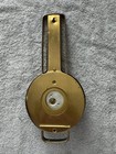 Vintage Taylor Brass Barometer Thermometer Weather Station Mid   century