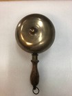 Large 6  Antique Brass Fireman s Muffin Bell