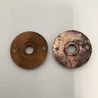 Antique Door Knob Rosettes Plates Brass Or Bronze Pre-owned