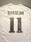 Ronaldo Nazario  11 Signed Autographed Real Madrid Soccer Jersey Beckett Coa
