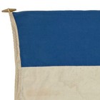 Vintage Cotton Signal Flag Maritime Boat Cloth Nautical Ship Letter J Juliett