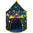 Princess Castle House Indoor outdoor Kids Play Tent Star Lights Christmas Gifts