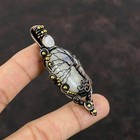 Rainbow Moonstone Copper Mom Gift Wire Wrapped Tree Of Life Pendant 2 76 