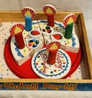 Melissa   Doug Wooden Birthday Cake Pretend Food - Incomplete - Gently Used