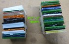 Lot 48 Pcs 2   x2    Square Stained Glass  not Scrap  Bullseye  Uroboros  Other Hfr