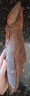 Vintage Hand Carved Folk Art Wood Spirit Face 15  Tall Knot Head