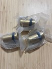 Lot Of 3 - Nwt Emtek 22584 2  Cylinder Floor Bumper Satin Brass