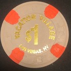 Vintage 1990 Vacation Village Casino Las Vegas Nv  1 Casino Chip