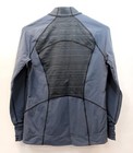 Athleta Girl Active Zip Jacket Size 14 Xl Blue Twist Thumbhole