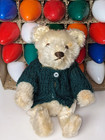 Vintage Steiff 1950s Original Teddy Bear W  Sweater   Button 6  15cm Great Cond