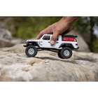 Axial Rc Truck Scx24 Jeep Gladiator 4 Wheel Drive Rock Crawler Rtr   White