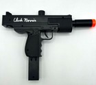 Chuck Norris Signed Uzi Replica Airsoft Smg Gun - Invasion Usa - With Coa   Pic