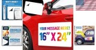 Strong Magnetic Car Signs - Customize For Business