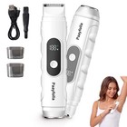 Cordless Women s Bikini Trimmer - Waterproof Electric Shaver  Rechargeable Hair