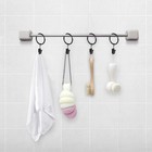 46 Pack Curtain Hooks curtain Rings Clips metal Drapery Hooks Clips With Rings