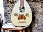Moroccan Handcrafted Oud Instrument    traditional Middle Eastern Music Instrument