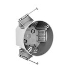 Lot Of 20  20 Cu  4 In  Pvc Gray 1-gang New Work Electrical Ceiling Outlet Boxs