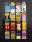 Disney Parks 2025 Walt Disney World Character Trash Bins Cans 5 Mystery Pins New