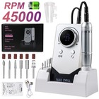 Professional Electric Nail Drill  45000 Rpm Cordless Rechargeableprofessional El