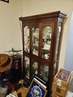 Solid Wood China Cabinet From American Furniture Co  With Light