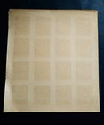 Afghanistan 30 Poul Stamp 1921 Proof Sheet Imperf On Chalky Paper Very Rare