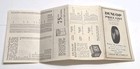 Dunlop Tire   Rubber Co Price List Foldout Advertising Booklet 1931 Ephrata Pa 