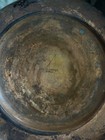 Vintage Copper Fondue Pot And Colored Wooden Handle Forks Japan