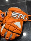 Stx Surgeon Syracuse University Lacrosse Gloves Size 13 Used Orange