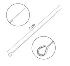 25 50 100 Pcs Disposable Sterile Tattoo Needles Round Liner Shader Magnum Flat