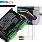 Us Ship   2 Pcs Nema23 Stepper Motor 23hs8430b Dual Shaft 57 57 76mm 180n cm 3a