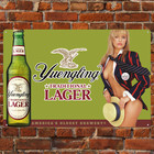 Vtg Style Yuengling Larger Beer Metal Sign Man Cave Bar Pub Poster Metal Decor