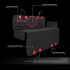 Waterrpoof Pet Dog Rear Back Seat Cover Hammock Protector Mat For Car Truck Suv