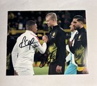 Erling Haaland kylian Mbappe Genuine Hand Signed Photo 2019  check Description 