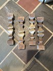Antique Wood Spindles Balusters Architectural Salvage Furniture 4 9 Inches