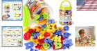 Portable 104 Pcs Alphabet   Number Magnetic Set - Perfect Learning Gift For Kids