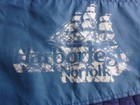 Vintage Harborfest Norfolk Burgee Pennant Flag 10 x20 