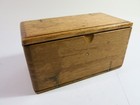 Antique Solid Oak Refinished 1889 Accessory Puzzle Box   singer Sewing Machine