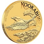 Perth Stamp And Coin Show Special Kookaburra 2026 1oz Silver Gold-plated Coinnew
