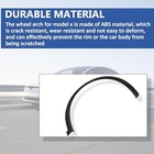 Front Fender Wheel Arch For Tesla Model X 2023-2024 Flare Molding Right