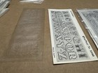 Vtg Craftaid Leather Carving Templates Lot Of 18 Billfold Belt Key-case Hand-bag