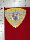Vtg obsolete  perth Amboy Police Dept New Jersey  Shoulder Patch  Cheese Cloth