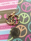 Large One Gucci  Stamped 35mm Brass Tone Zipper Pull  Charm 