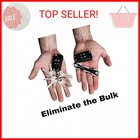 Keysmart Extended - Compact Key Holder And Keychain Organizer  up To 8 Keys  Bla